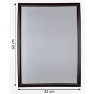 Pro set 3 Pieces White/Blue/Black A2 Photo Frame (60x42) cm. PP Foam Ultra-Light Innovation Minimali