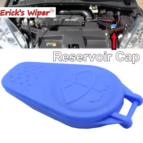 Erick's Wiper Windscreen Wiper Washer Fluid Reservoir Bottle Lid Cap Cover For Ford Focus C-Max Kuga