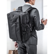 Japan Japan SANWA Computer Bag Large-Capacity Luggage Backpack 57cm Business Trip Commuter 3WAY Men'