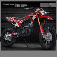 DECAL CRF 150 L Sticker decals CRF 150 L Sticker decal CRF A17
