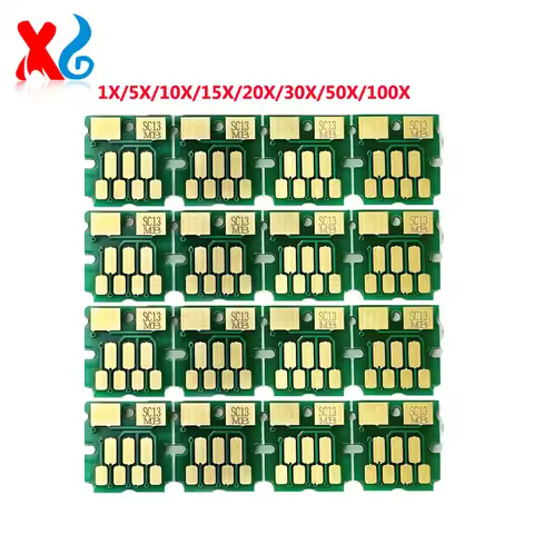 1~100 New C13S210057 Maintenance Box Chip For Epson T2100 T3100 T5100 T3170 T5170 T2150 T3150 T5150