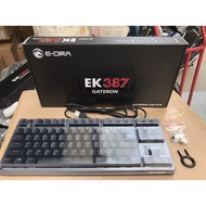 E-dra EK387 Gateron Mechanical Keyboard Latest Version 2021 - White led Light - Gateron Switch - Gen