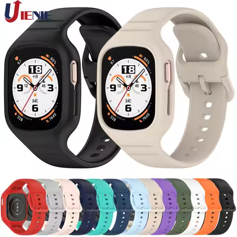 Silicone Watch Band &Case for Honor Watch 4 Strap Watchband Bracelet for Honor Watch 4 Sport Replace