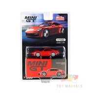 Mini GT Porsche 991 (992) Carrera S Guards Red - MiJo MGT00283-MJ