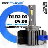 รถ D3S D1S D2S D8S D4S LED Canbus หลอดไฟ40000LUX D1R D2S D2R D4R อัตโนมัติโคมไฟ LED ชุดเปลี่ยนไฟ HID