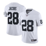 Vegas Raiders Raiders NFL Rugby Jersey No. 28 Josh Jacobs Jersey Sportswear