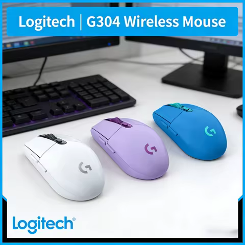Logitech G304 G305 LIGHTSPEED, HERO Sensor, 12K DPI, 6 Buttons, 250h Battery Life