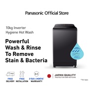 Panasonic 10kg Care+ Stain Expert Top Load Washer with Hot Wash NA-FD10V1BRQ Washing Machine