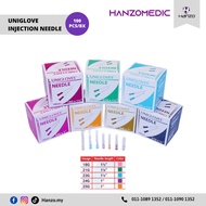 Unigloves Injection Needle 100 pcs/box (18G/ 21G/ 23G/ 25G/ 27G)