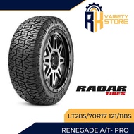 RADAR THAILAND LT285/70R17 121/118S RENEGADE ALL TERRAIN-PRO TIRES 285/70R17