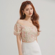 AIR SPACE 2WAY Floral Qipao Cheongsam Top