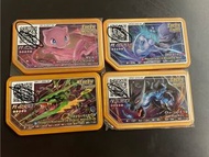 ($70 一張）正版香港冒險樂園 gaole lucky 五星 超夢 夢幻 列空坐 噴火龍X Pokemon 寶可夢比卡超卡 5星 小朋友考試禮物 生日禮物 Mewtwo Mew 夢夢 Rayquaz