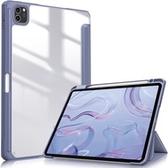 For iPad Pro 11 12.9 Case 2020/2018 Pro 2021 12 9 Air 4 10.9 Mini6 9.7 10.2 7th 8th 9th Air3 Pro10.5 Case Apple Pencil Holder Support Wireless Charging Cover Air 5 2022