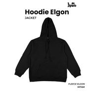 Hoodie Sweater Polos JIPCLO Hitam Switer Cowok Remaja Kekinian Viral Terbaru Hodie Pria Dewasa Keren