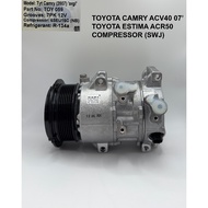 TOYOTA ESTIMA ACR50 / CAMRY ACV40 2007 AIRCOND COMPRESSOR SWJ