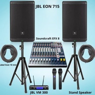 Paket Speaker Aktif 15 Inch Jbl/Paket Speaker Aktif Jbl Eon 715 Ori