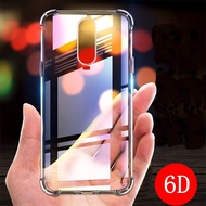 6D Anti-Knock TPU Case for OPPO R17 Pro R15 R15X R11S R11 R9S Plus Reno 3 4 4Z 2 Z 2Z 10X ACE OPPO F9 F17 Pro F15 F7 Clear Cover