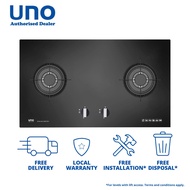 (Bulky) UNO 90cm Toughened Glass Hob UG2086TRSV