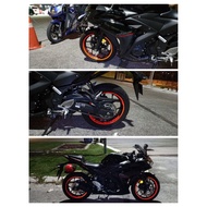 sticker rim yamaha R25 (side line + inner) (depan belakang 2rim)