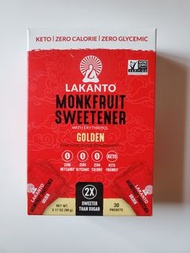 獨立包裝- Lakanto天然金黃羅漢果糖/甜味劑(30x3g)