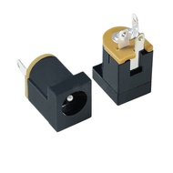 DC-012 Vertical Power Socket DC012 DC Socket 5.5-2.1MM 180 Degree Pin Vertical 180 Degree Interface 