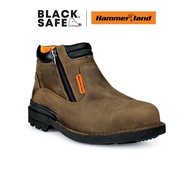 Hammerland Men Mid Cut Double Zip Safety Shoes HAM-4402