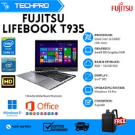 FUJITSU LIFEBOOK T935 INTEL CORE i5-5300U 14.0" REVOLVING DISPLAY 8GB RAM 512GB SSD BUDGET LAPTOP