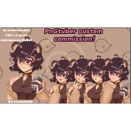 PNGTuber and vtuber Custom Malaysia Streamer avatar and emotes for Twitch