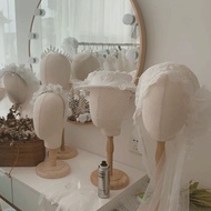 Linen Head Display Stand Helmet Display Stand Hat Display Stand Wig Display Stand Jewelry Display St
