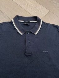BOSS 黑色Polo衫
