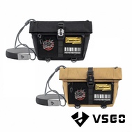 VSGO VB016 Black Sandpiper URBAN Multifunctional Diagonal Bag 3L Black/Brown Yellow