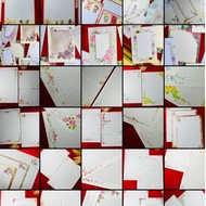 4-cell exam paper, 5-cell exam paper, 4-cell flower paper, 5-cell exam paper, Calligraphy paper, Pen