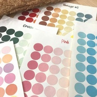 STICKER SCRAPBOOK DOT STICKER REAL PIC