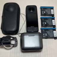 [觀塘實體店] 二手 Insta360 X3 (共3電+快速充電器+玻璃鏡頭保護鏡+機身保護包) 行...