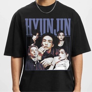 Stray Kids Hyunjin Retro Bootleg T-shirt Stray Kids Shirt Kpop Tshirt Kpop Gift for Her or Him Skz S