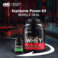 Gold Standard 100% Whey Protein 5 lbs + Creatine Capsules