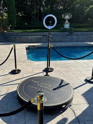 360 photo booth ring shooting equipment 360-degree photo booth rotates around the self-timer abyss m