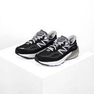 Sepatu Sneaker NB 990v6 Made In USA Black Silver Original