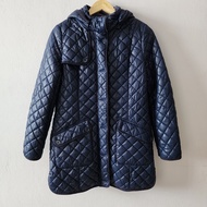 เสื้อโค้ทกันหนาว โค้ทขนเป็ด Bossini (Coat / Overcoat) สีน้ำเงิน
