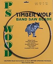 PS Wood Timber Wolf 131 1/2 x 3/8 x 6 tpi band saw blade