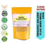 Clean Eating Organic Golden Flaxseed Meal 150g