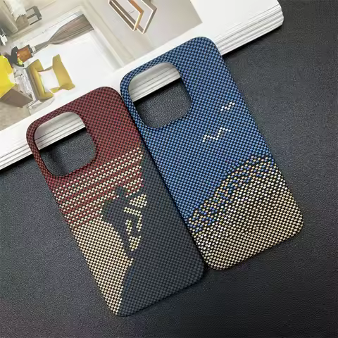 Luxury Ultra Thin Simple Matte Carbon Fiber Phone Case For OnePlus 15 13 12 15T ACE 2 3 4 5 Pro 6 6T