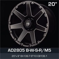 4X4 AD 20 inch 9JJ 6X139.7 ET10 ORI CAR SPORT RIMS WHEELS AD2805