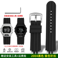 Gbd200 ดัดแปลงสำหรับ Casio Cat Man Gbd-200-1/sm-1a5/9 กีฬานาฬิกาซิลิโคนดำน้ำยาง Watchband ผู้ชายอุปก