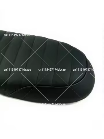 Vintage Motorcycle Cafe Racer Seat Scrambler Flat Saddle Retro Bobber Style Replacement for CB200 CB