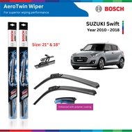 Suzuki Swift Car Wipers, 2010 Models Up To Now, Bosch AeroTwin, U-Mount, Swift Wiper, Bosch Spare Parts