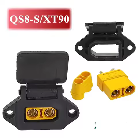 XT90 QS8-S Anti Ignition Charger Plug Male Female Modification Battery/Electric Motorcycle Charging 