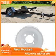 treee KIMISS High Strength 8x3.75 4.80 8 Trailer Wheel Rim 4 Holes Steel Hub Hauler Construction