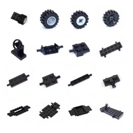 Moc Small Particle Puzzle Assembly Building Block Frame Wheel Base Seat Accessories 4600 30157 21445