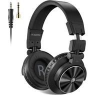 PUPGSIS Studio Headphones - DJ Headphones -Professional 40kHz Hi-Res Stereo - Wired Recording Headph
